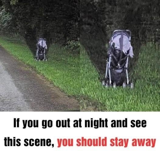 Woman Shocked to Find Abandoned Stroller on Road, Shares Chilling Warning