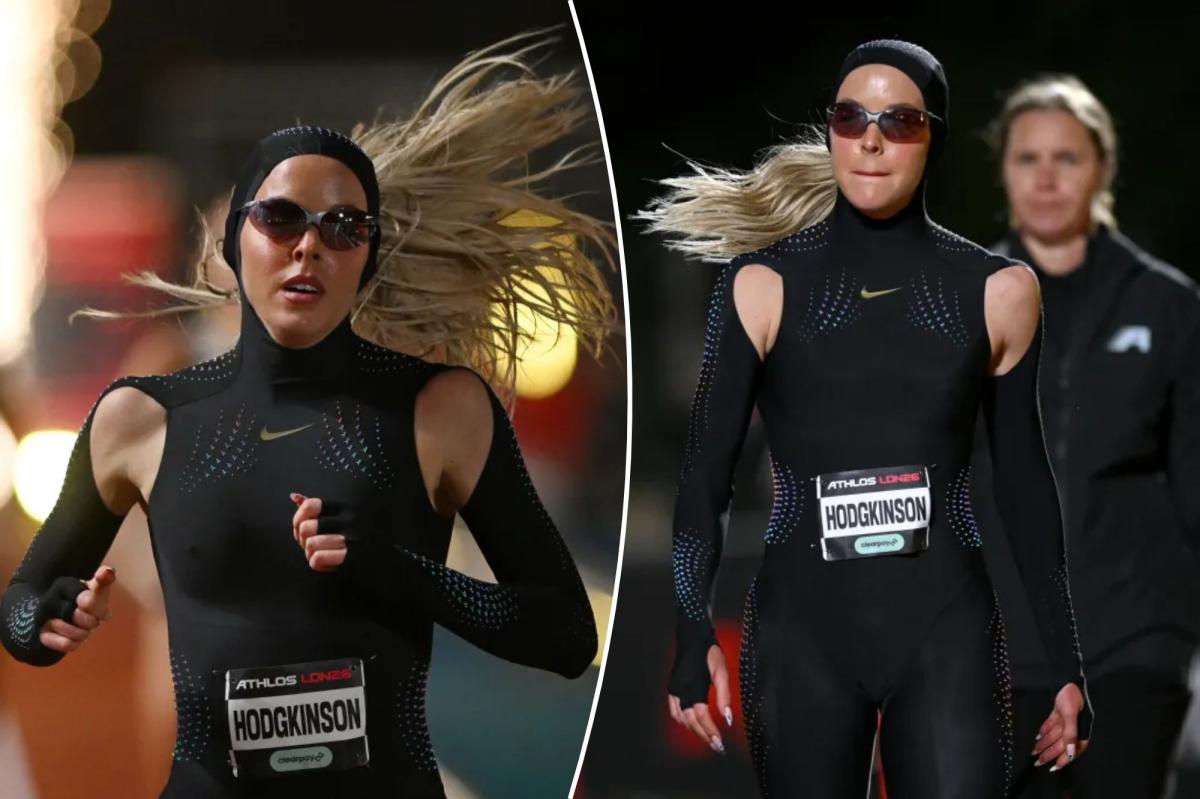 Keely Hodgkinson's Bold Speed Suit Choice Sparks Buzz at ATHLOS London