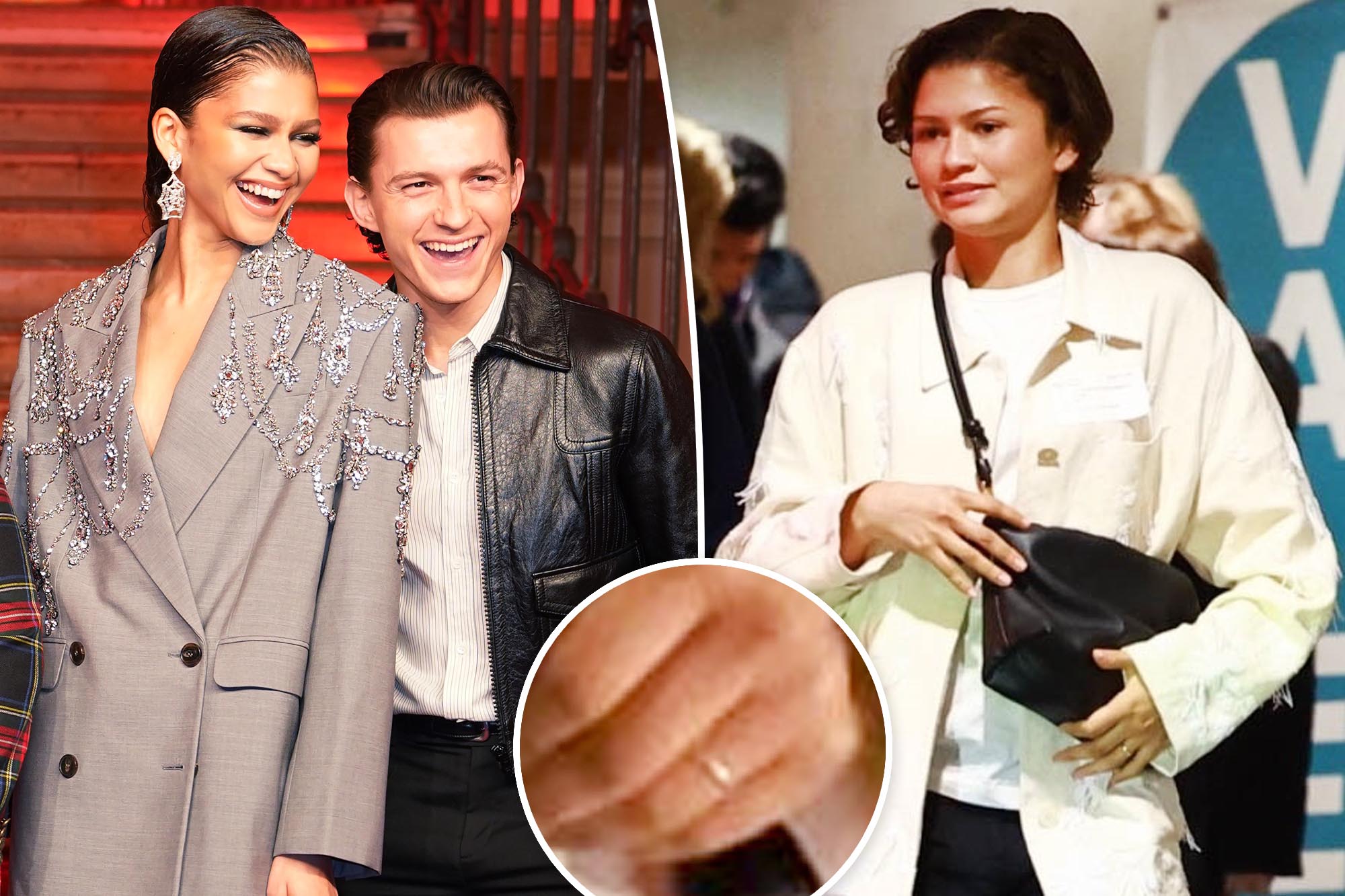 Zendaya's New Gold Band Fuels Marriage Speculation with Tom Holland