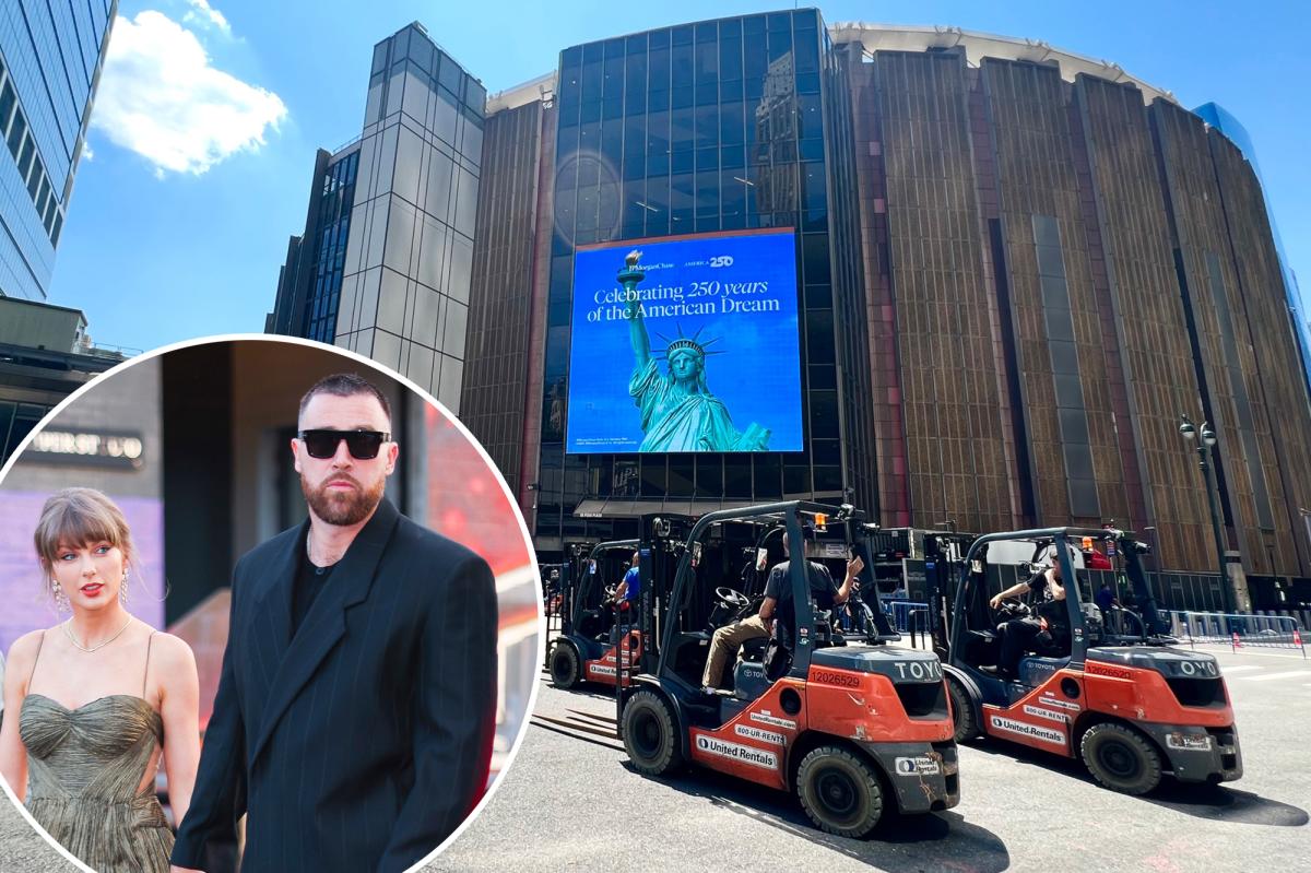 MSG Employees Banned Ahead of Taylor Swift and Travis Kelce's Secretive Wedding