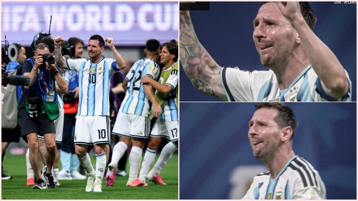 Messi in Tears After Sensational Comeback Against Egypt