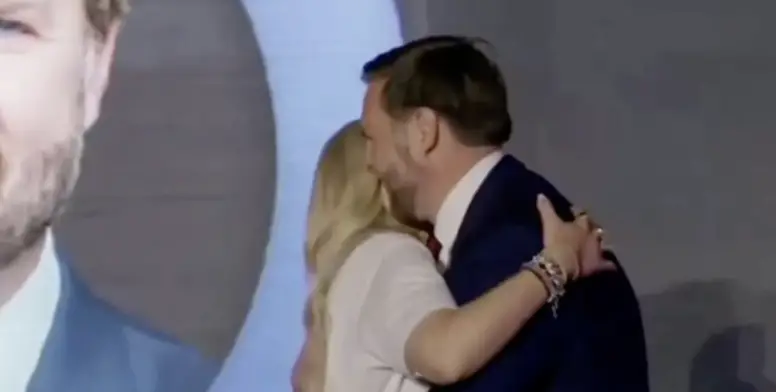 Lip reader discloses the conversation between Erika Kirk and JD Vance during an 'inappropriate' hug.