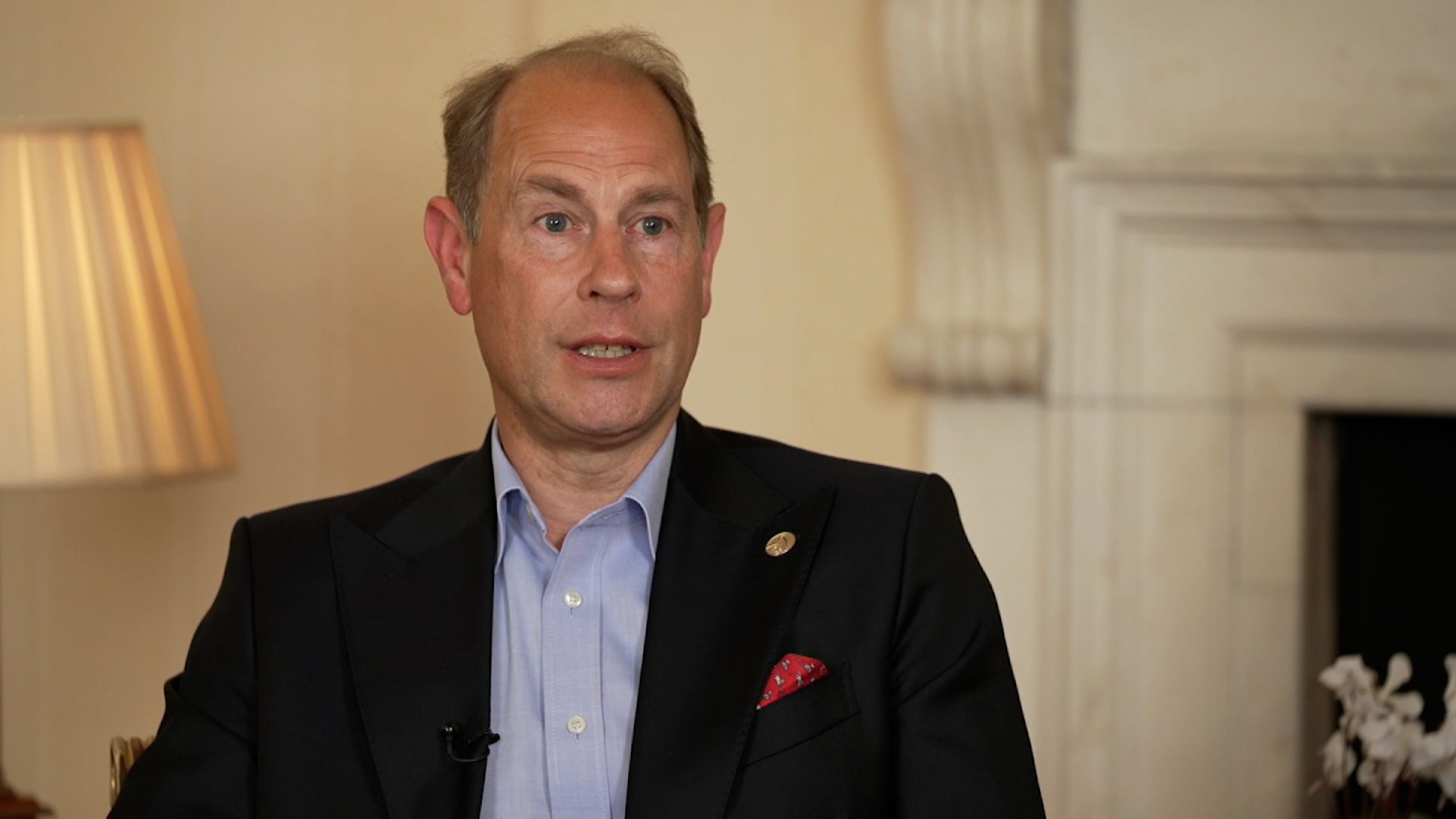 Prince Edward is the first member of the royal family to address the alarming photos of Andrew found in the Epstein files.