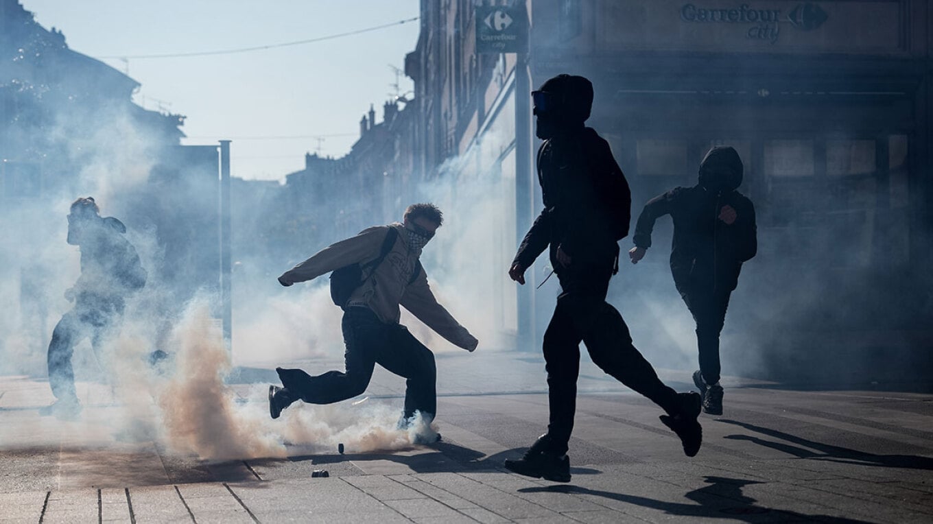France’s Education Protests Escalate as Unions Unite Against Lecorny