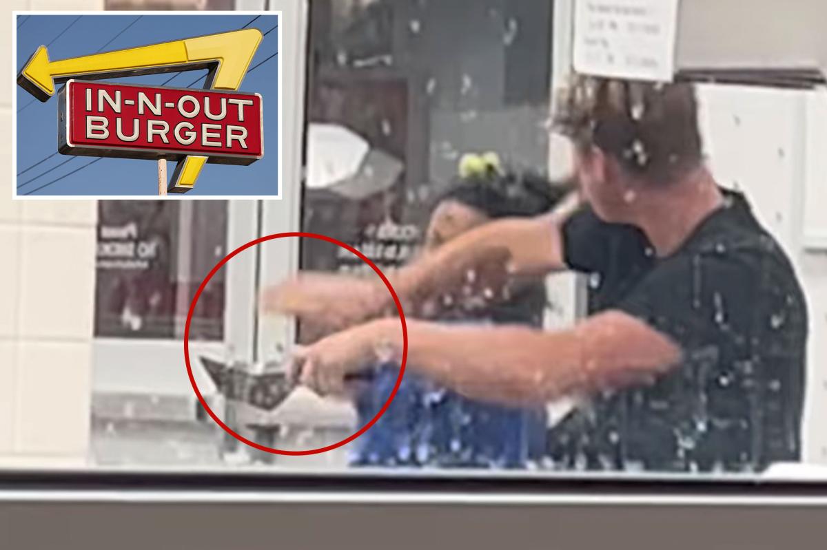 Spatula-Wielding Hero Saves the Day at California In-N-Out Burger