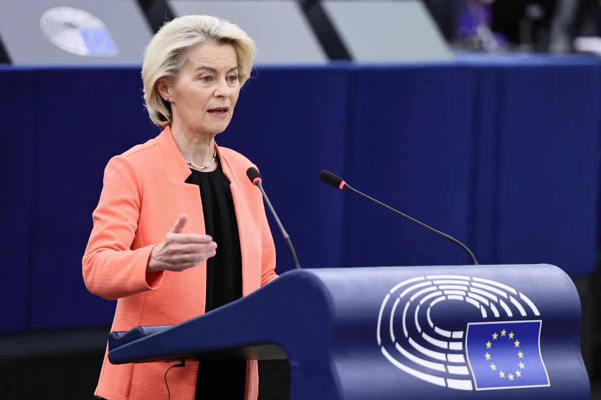 Ursula fon der Lajen šokirana slikama sa sahrane Ratka Mladića