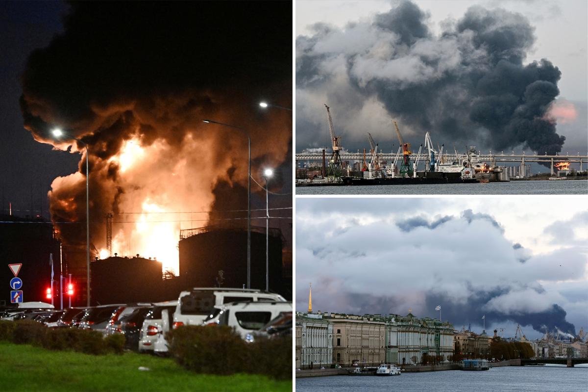 Ukraine Launches Major Drone Attack on Putin's Hometown, Targets Oil Industry