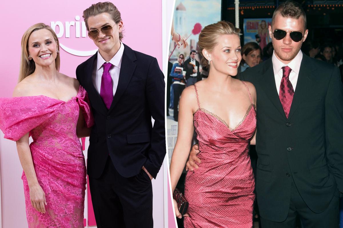 Reese Witherspoon's Son Deacon Stuns by Channeling Dad at 'Elle' Premiere