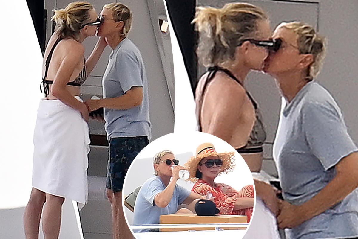 Ellen and Portia's Yacht PDA with Kris Jenner Sparks Buzz