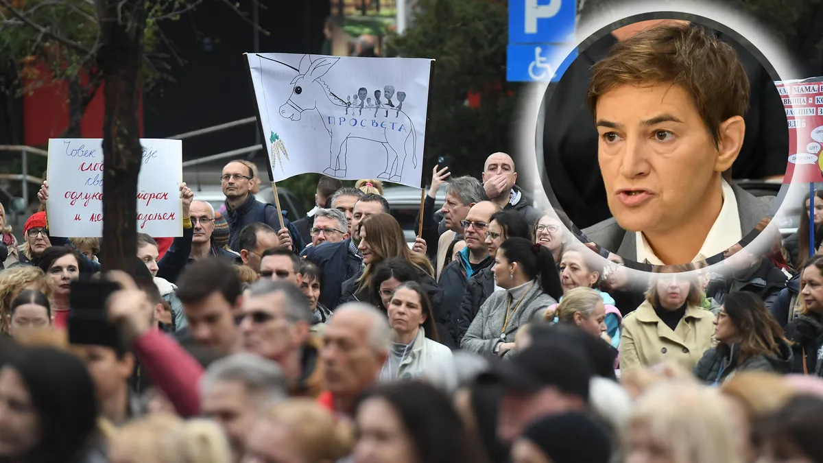 Ana Brnabić izazvala buru: Nastavnici na ivici egzistencije