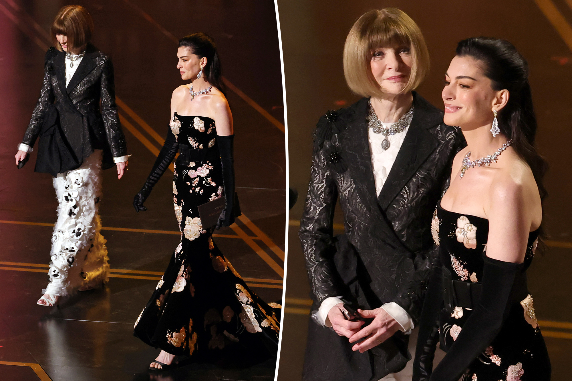 Anne Hathaway's Unexpected Oscars 'Devil Wears Prada' Moment with Anna Wintour!