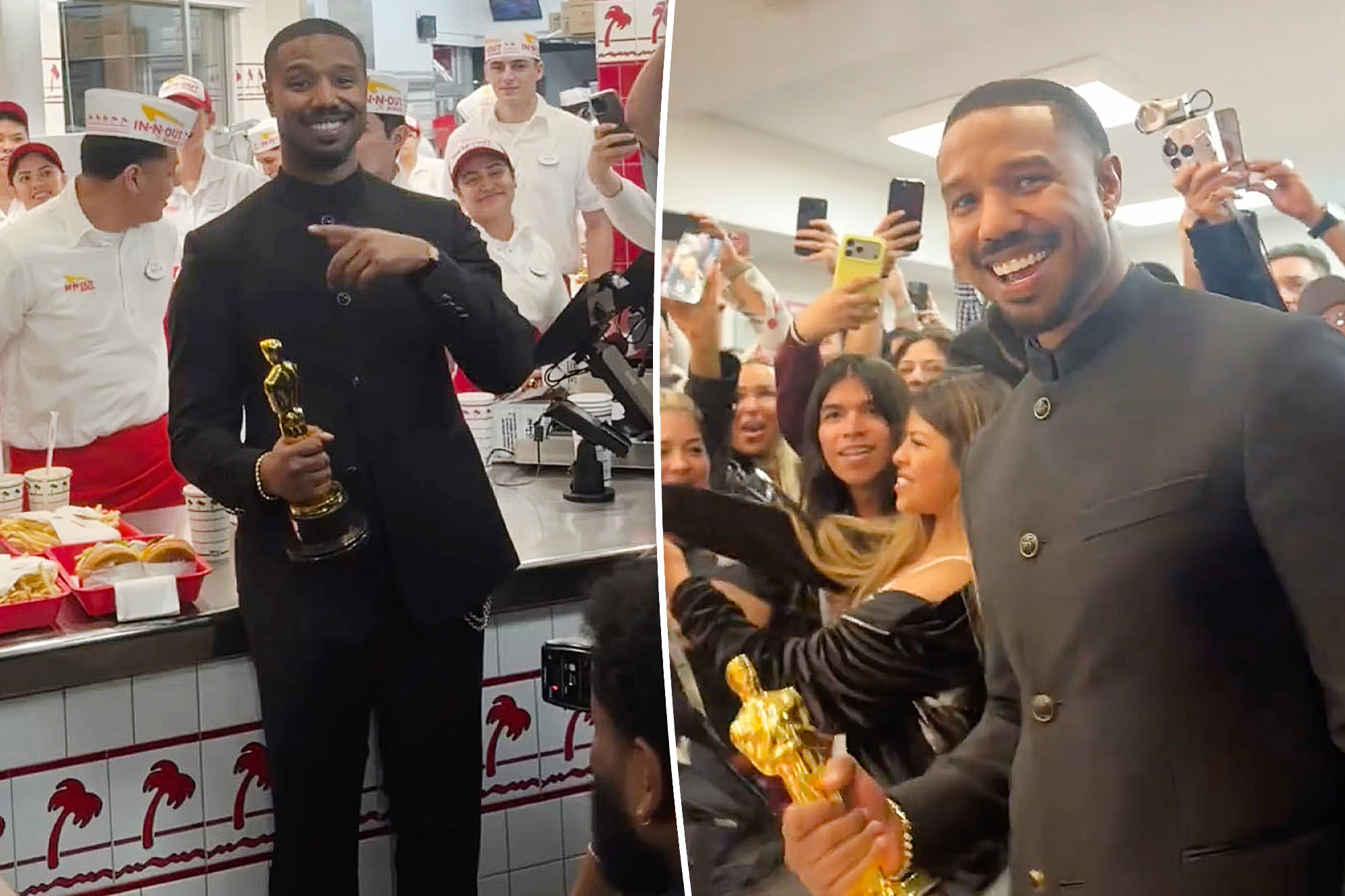 Michael B. Jordan's In-N-Out Frenzy After Huge Oscars 2026 Victory!