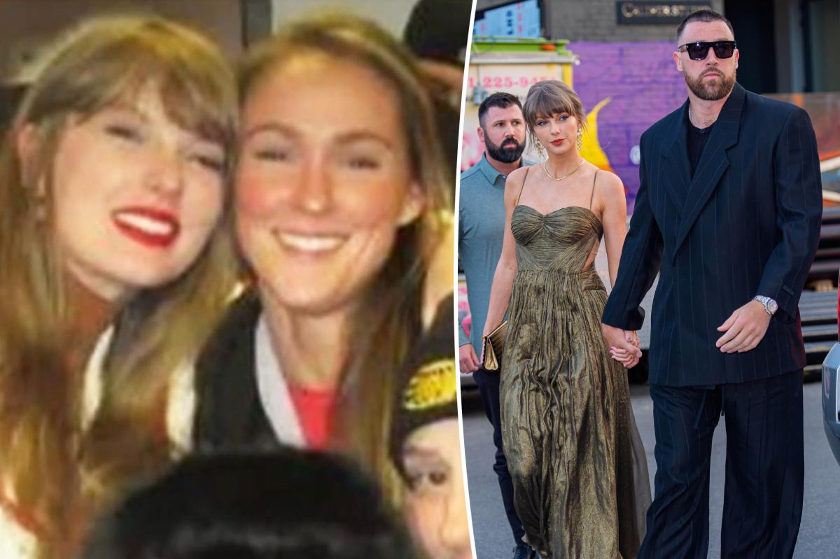 Kylie Kelce's One-Word Review of Travis and Taylor's MSG Wedding