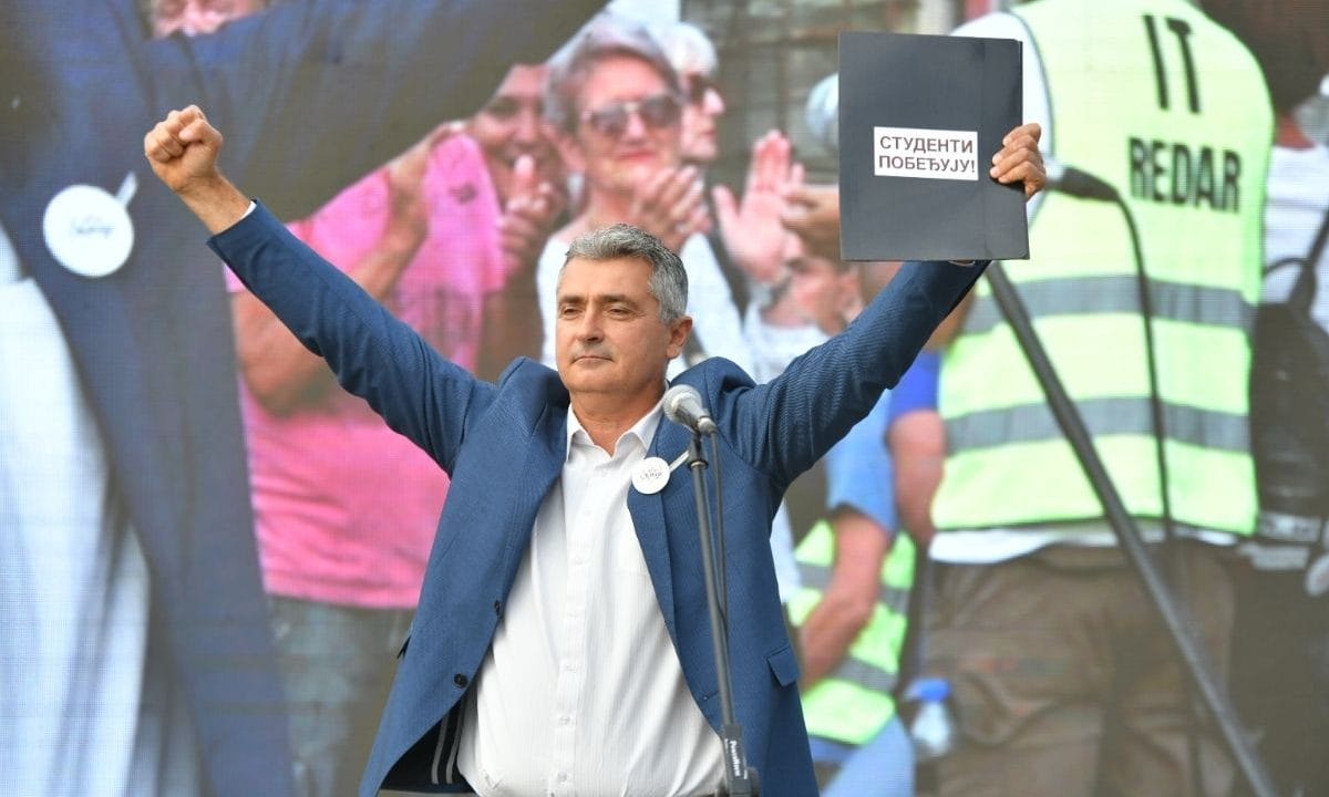 Cardiologist Ilija Srdanović Leads Student List to End Vučić's 14-Year Rule