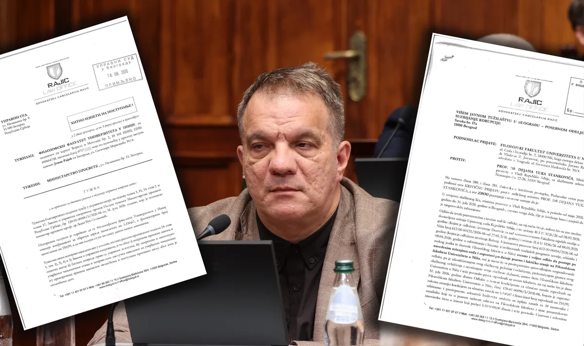 Dejan Vuk Stanković u centru pažnje zbog krivične prijave