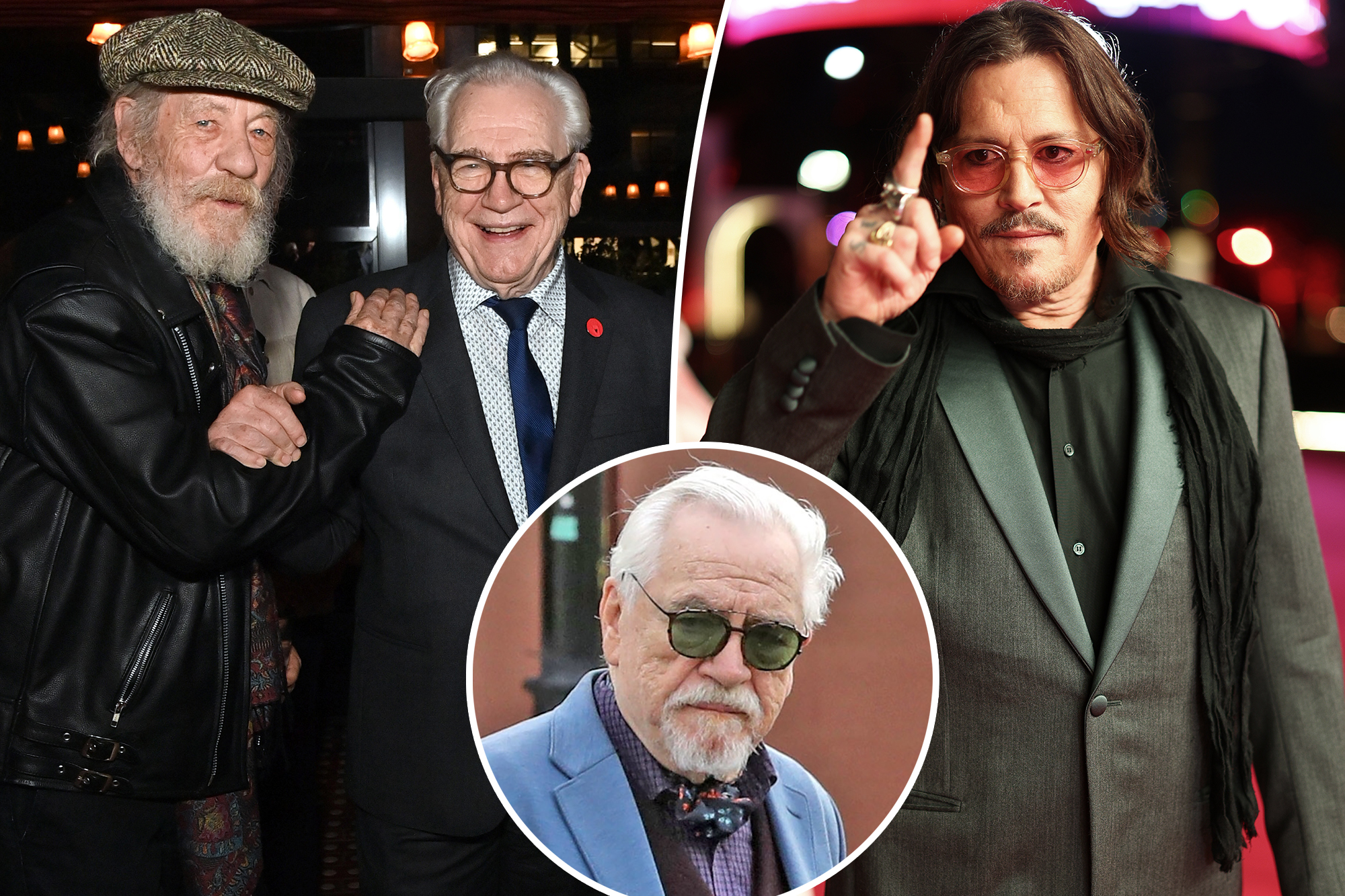 Brian Cox Calls Out Johnny Depp, Ian McKellen, and a Mysterious A-list 'Pain'