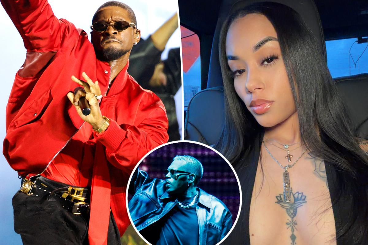 Usher Fan's Viral Reaction Sparks Debate After Chris Brown Comment
