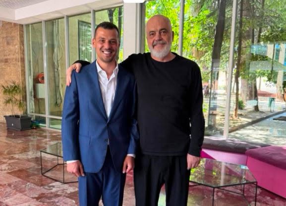 Endrit Thaçi's Meeting with Edi Rama: A Strong Voice for the UÇK