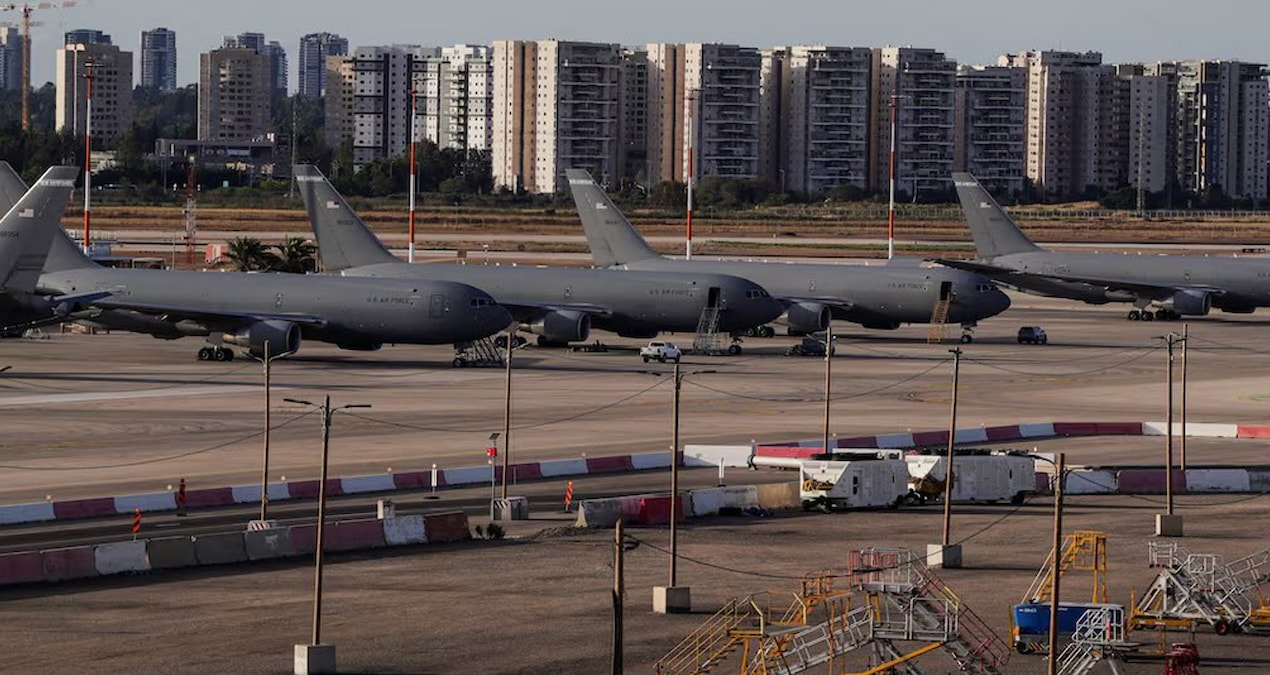 İsrail'e 80 ABD Yakıt İkmal Uçağı İndirildi: Orta Doğu'da Gerilim Artıyor