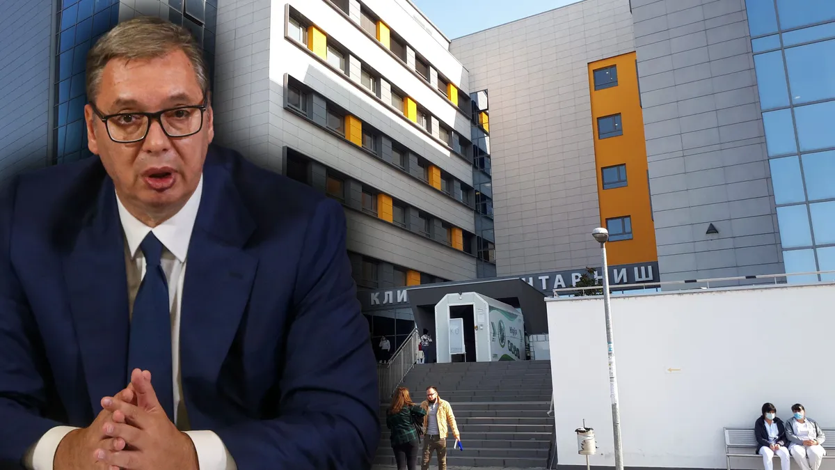 Vučić u UKC Niš lekarima govorio šta je najvažnije za pacijenta