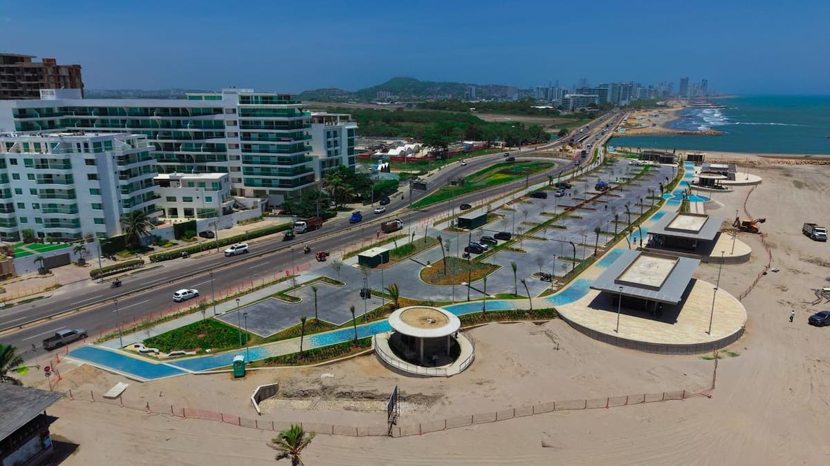 Inauguran el Gran Malecón del Mar en Cartagena con presencia de Abelardo de la Espriella