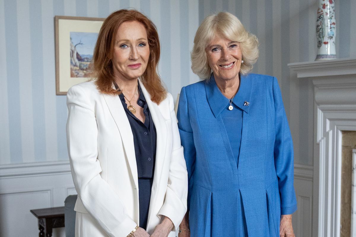 Queen Camilla Faces Backlash for J.K. Rowling Photo During Pride Month