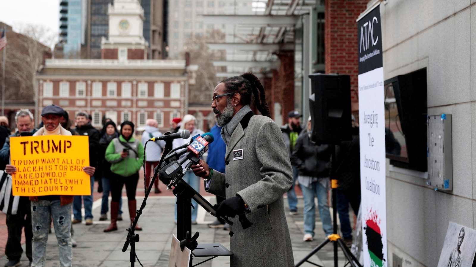 Michael Coard's Battle to Preserve Philadelphia's Slavery Memorial Sparks Debate