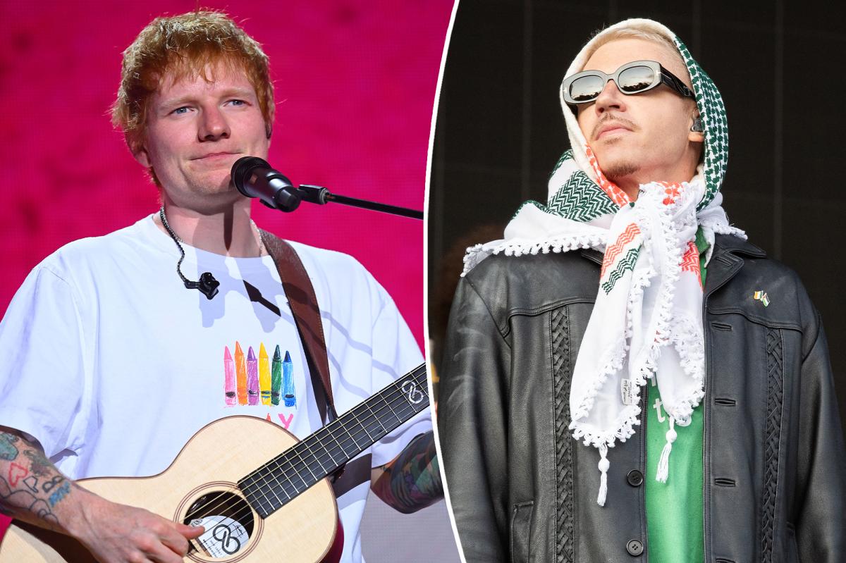 Ed Sheeran Fans Demand Refunds After Macklemore's 'Free Palestine' Speech Fallout