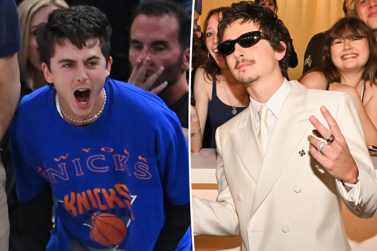 Timothée Chalamet's Surprising Oscars Snub at Knicks' Historic Win
