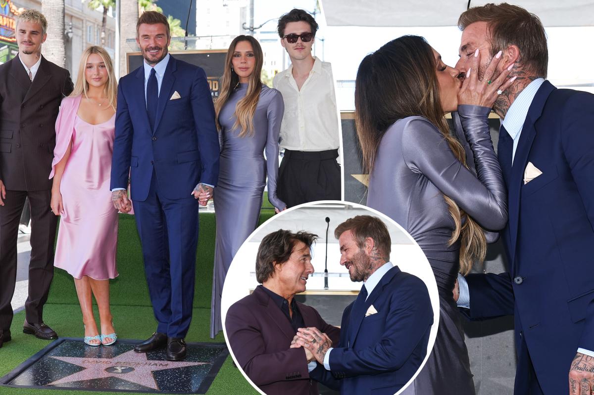 Hollywood Honors David Beckham: The Moment That Moved Everyone