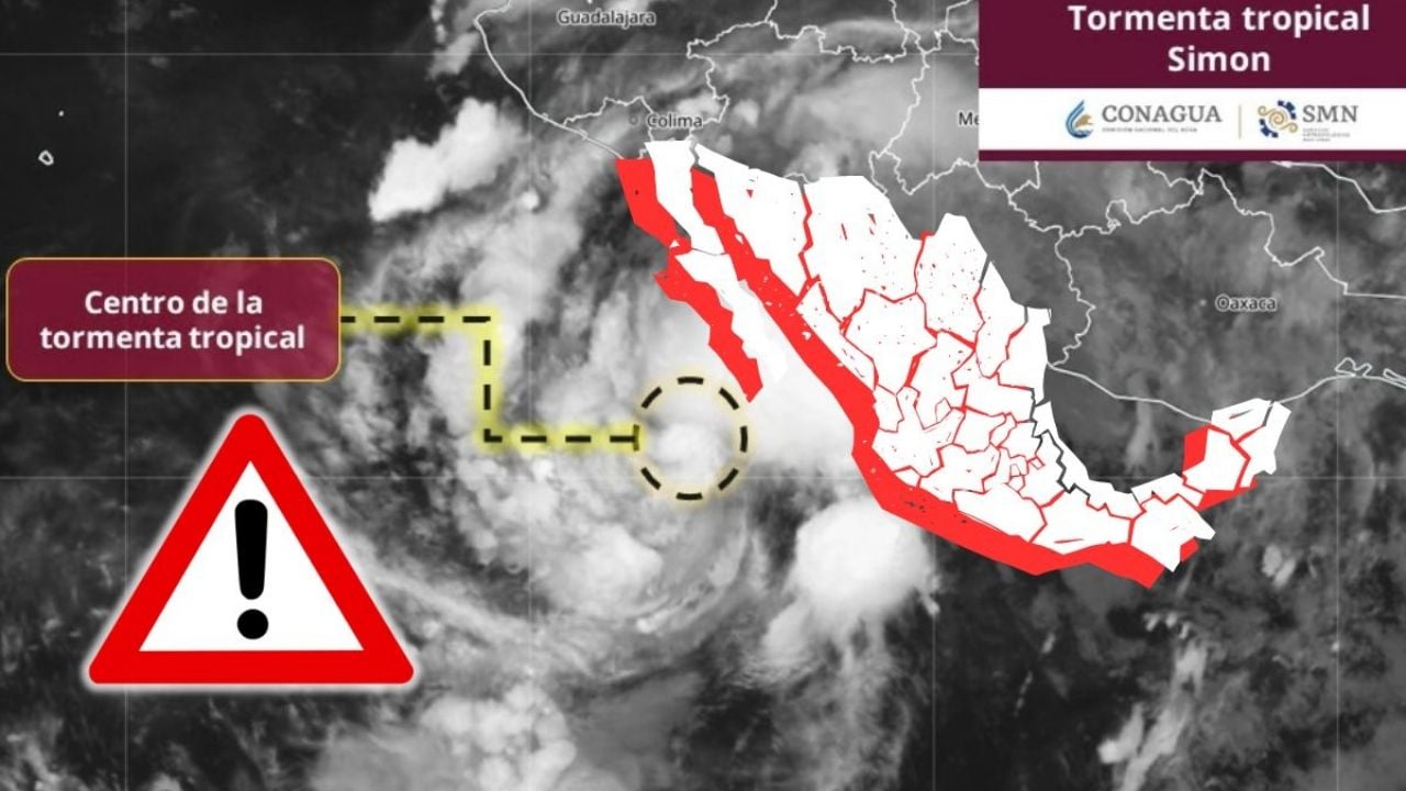 Isaías se aleja, pero aún provocará lluvias intensas; Simón azotará Guerrero