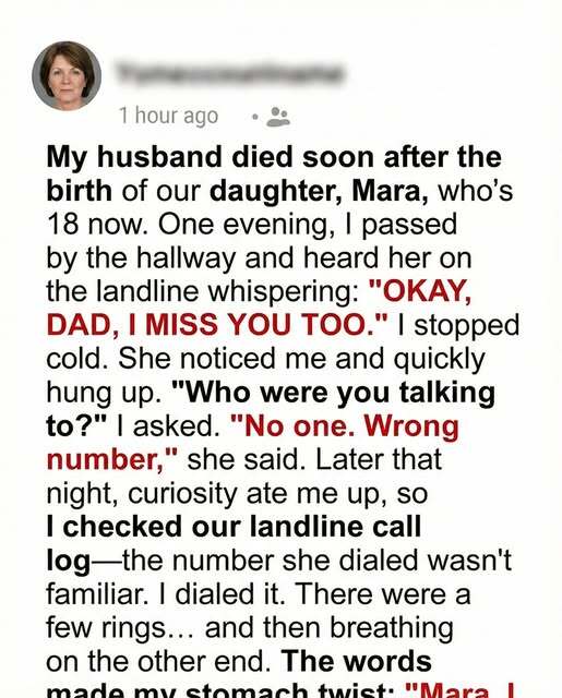 I Was Shaken When My Daughter Whispered Into the Landline