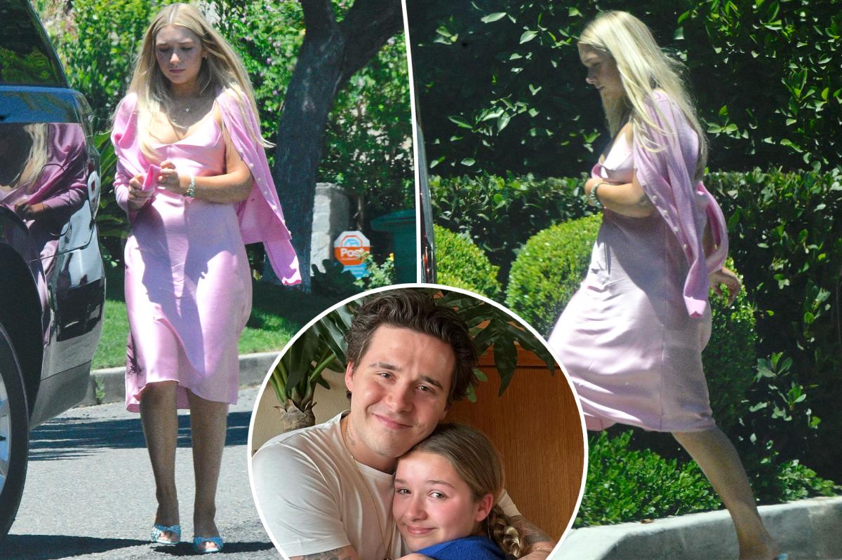 Harper Beckham's Heartfelt Visit Ends in Unexpected Twist
