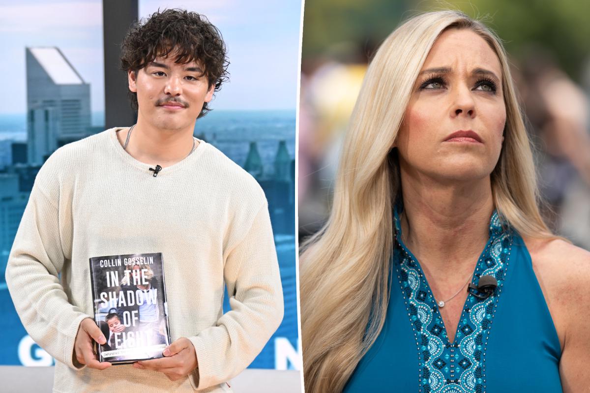 Collin Gosselin alleges years of basement confinement as Kate denies abuse claims