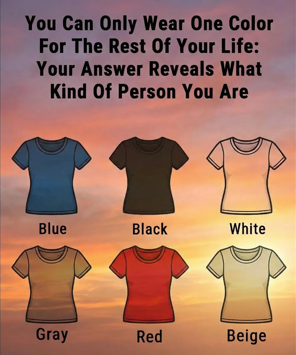 Wearing a Color Forever Can Reveal Surprising Traits About You