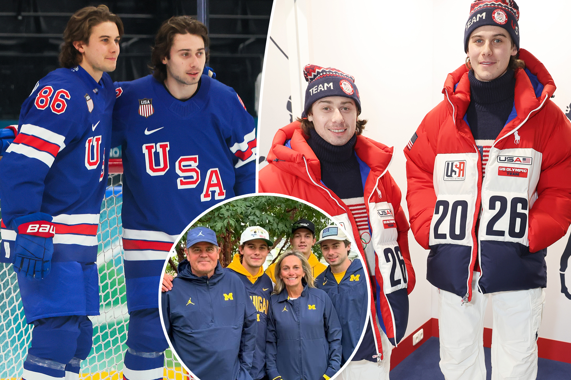 Jack and Quinn Hughes: Team USA's Rising Stars with an Olympian Mom