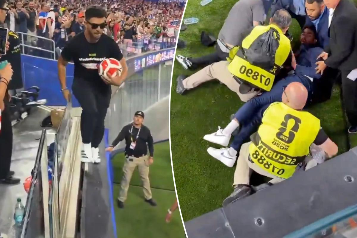 Chaotic Scene at SoFi Stadium: Streaker's Bizarre Attempt Goes Viral