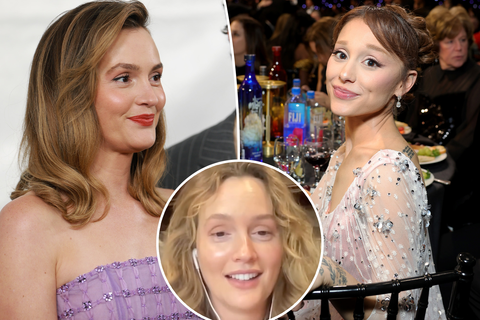 Leighton Meester addresses Critics Choice moment with Ariana Grande