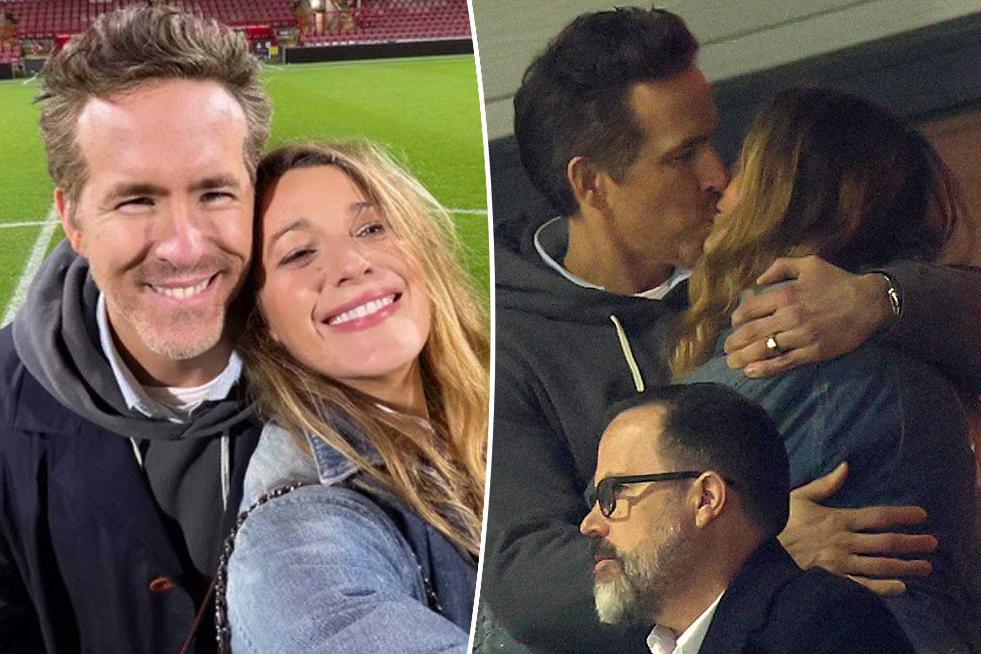 Blake Lively and Ryan Reynolds' Public Kiss Amid Her Legal Drama at Wrexham Game