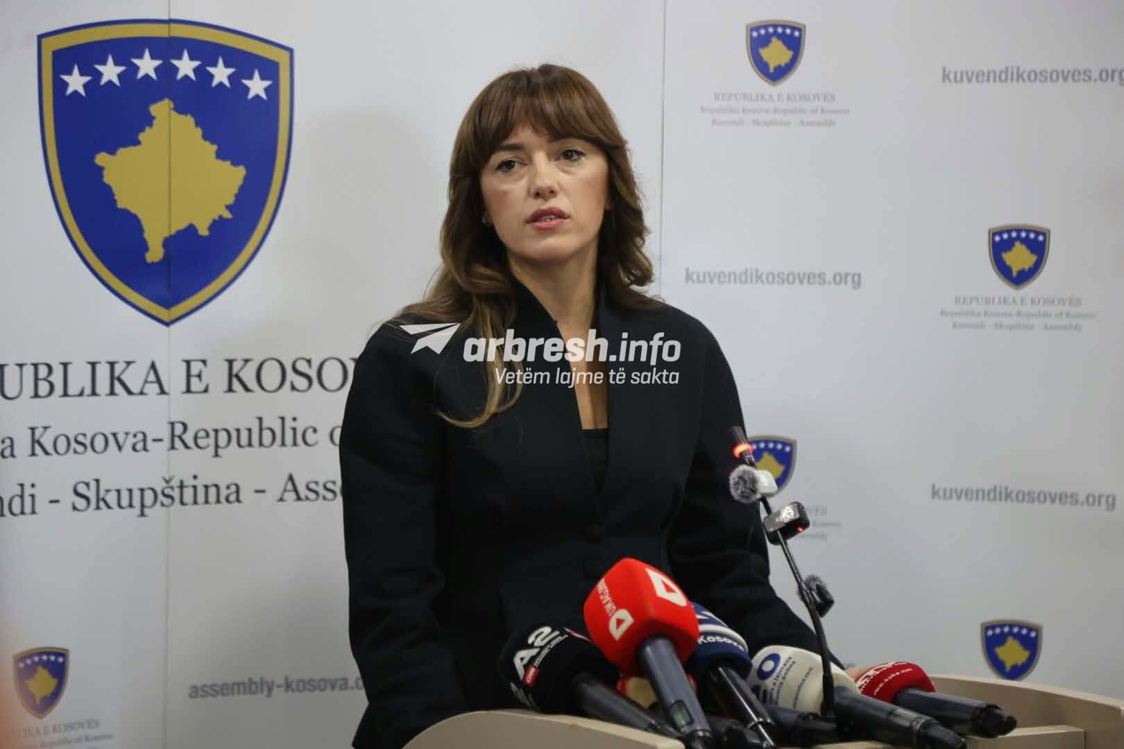 Kosovo Assembly Speaker Urges Albanian Institutions to Hear Protesters' Demands
