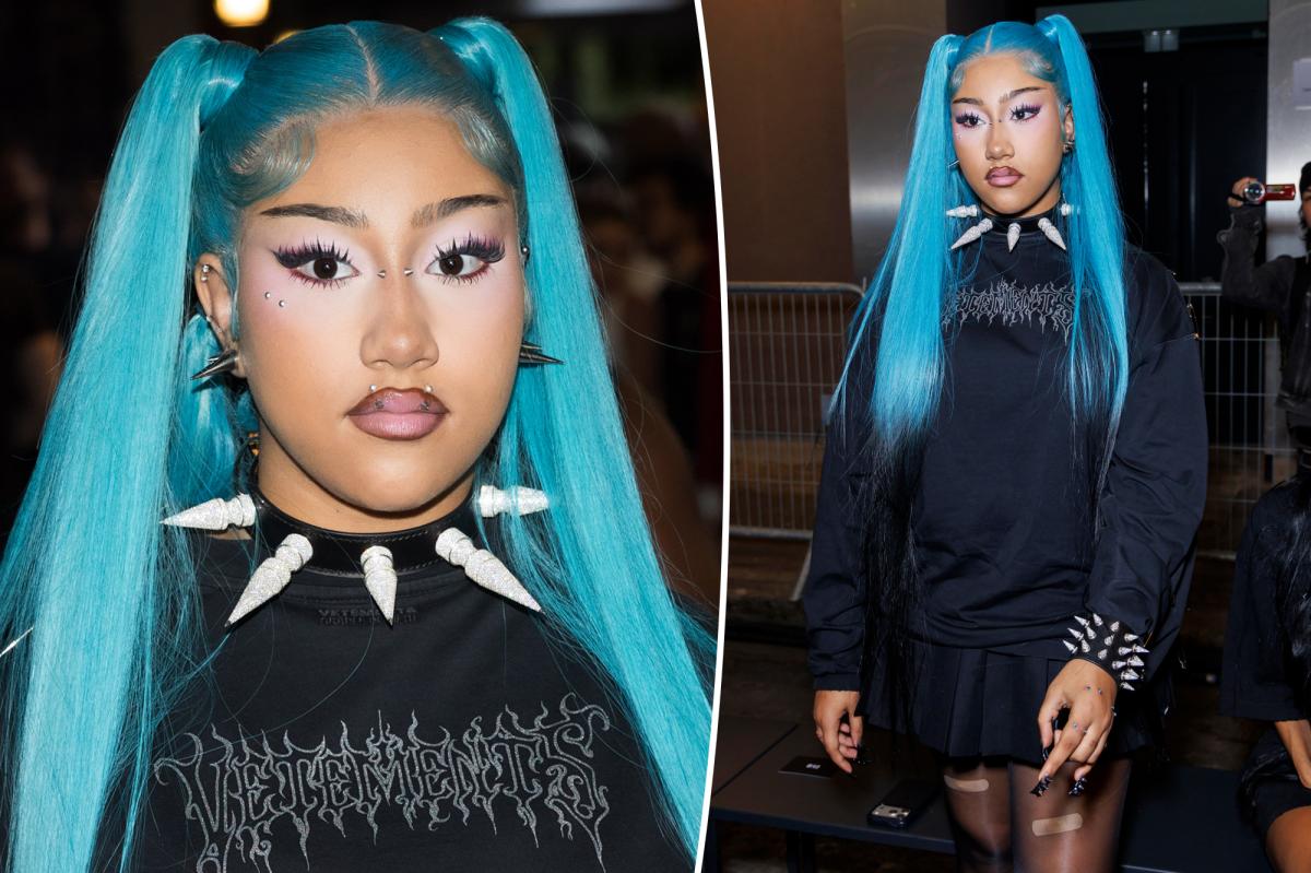 North West's Bold Lip Piercings at Paris Fashion Week: Real or Faux?