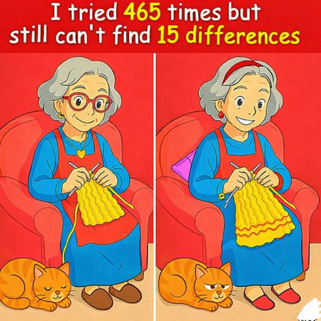 Challenge Your Observation Skills with This Puzzle Spotting 15 Differences