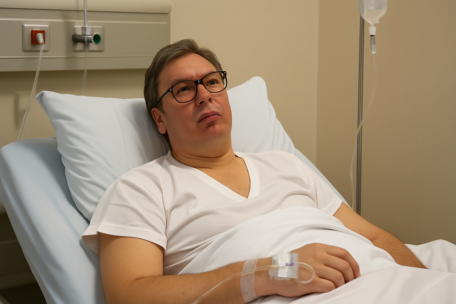 Serbia on Edge: President Vučić Hospitalized Amid Heart Scare