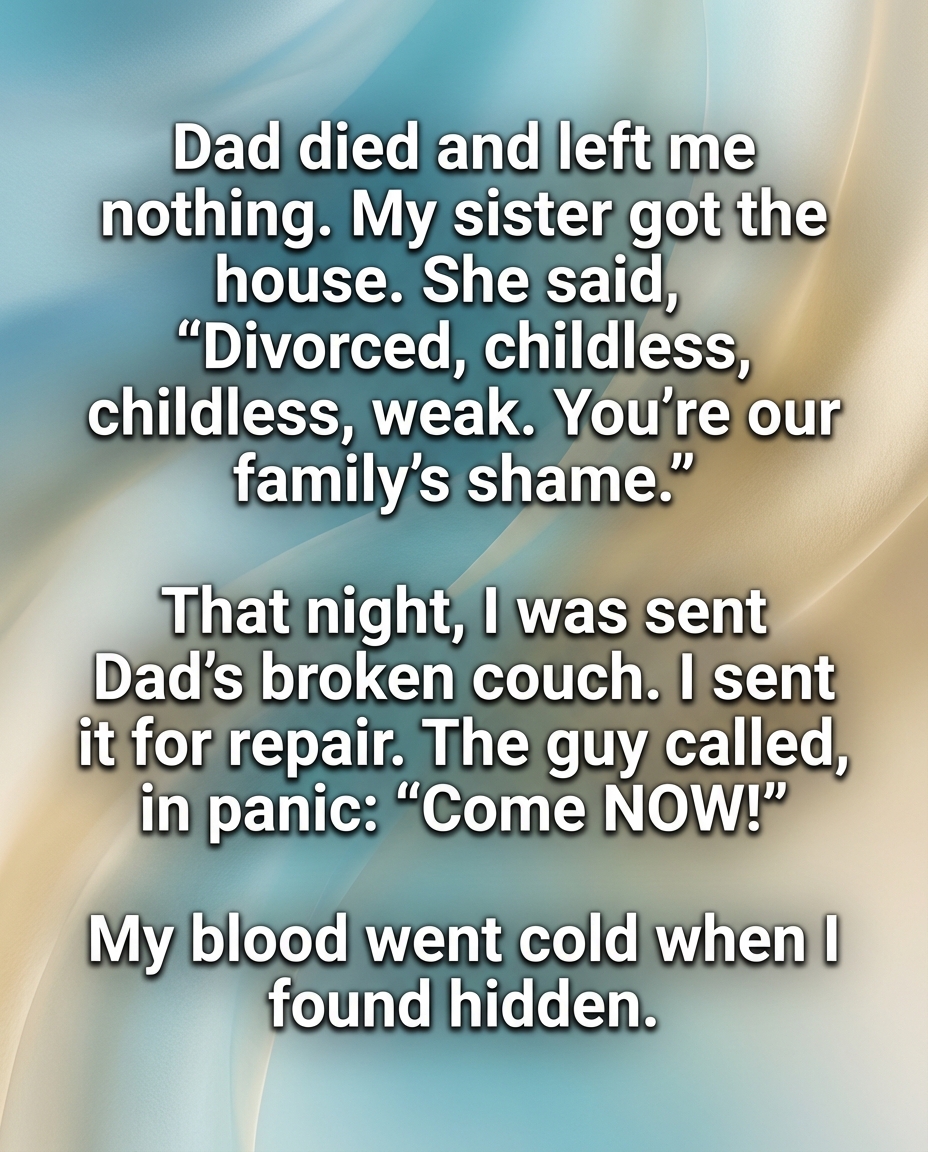 Shocking Revelation: Old Couch Uncovers Truth About My Father